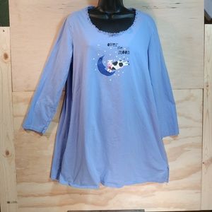 Simply Basic Sleepwear 100% cotton night shirt
